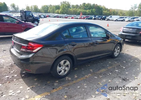 2014 Honda Civic Lx из США, поврежденный, VIN 2HGFB2F54EH502811